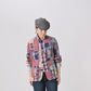 Flannel Patchwork 908 4-pocket Shirt - 45R by 45rpm studio