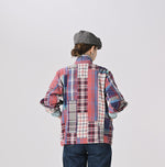 Flannel Patchwork 908 4-pocket Shirt - 45R by 45rpm studio