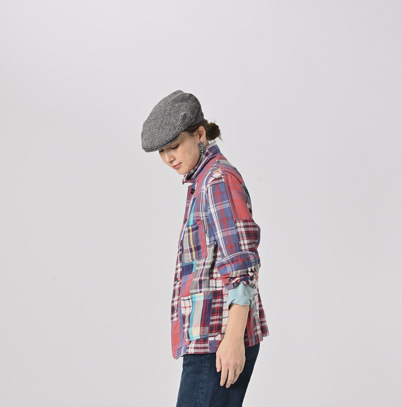 Flannel Patchwork 908 4-pocket Shirt - 45R by 45rpm studio - Image 8