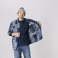 Ai Indigo Flannel Patchwork 908 4pocket Shirt (Size 4) - 45R by 45rpm studio