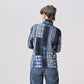 45R Ai Indigo Flannel Patchwork 908 4pocket Shirt