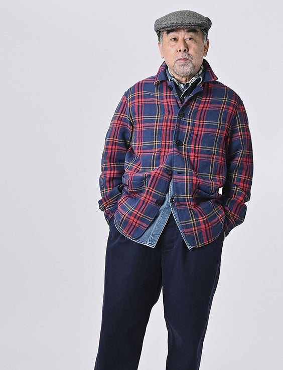 Flannel Patchwork 908 4-pocket Shirt