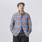 Flannel Patchwork 908 4-pocket Shirt (Size 3) - 45R by 45rpm studio