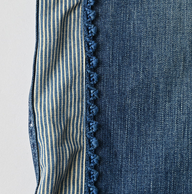 45R Mugihiko Denim 908 Appare Happy Sashiko Painter