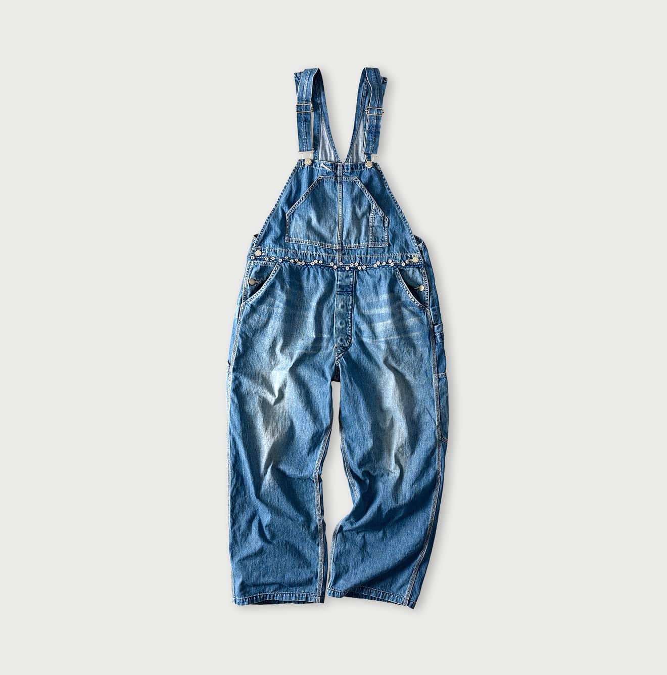 45R Mugihiko Denim 908 Appare Happy Ocean Sail Overall - Image 1