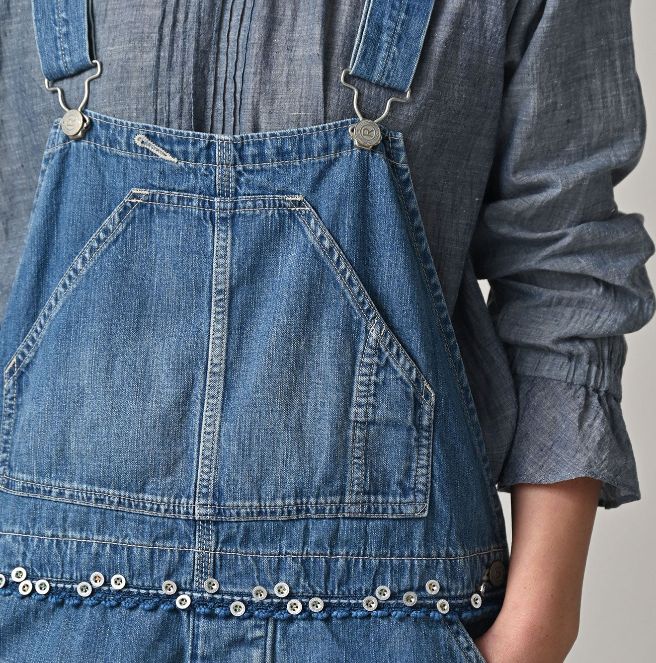 45R Mugihiko Denim 908 Appare Happy Ocean Sail Overall - Image 10