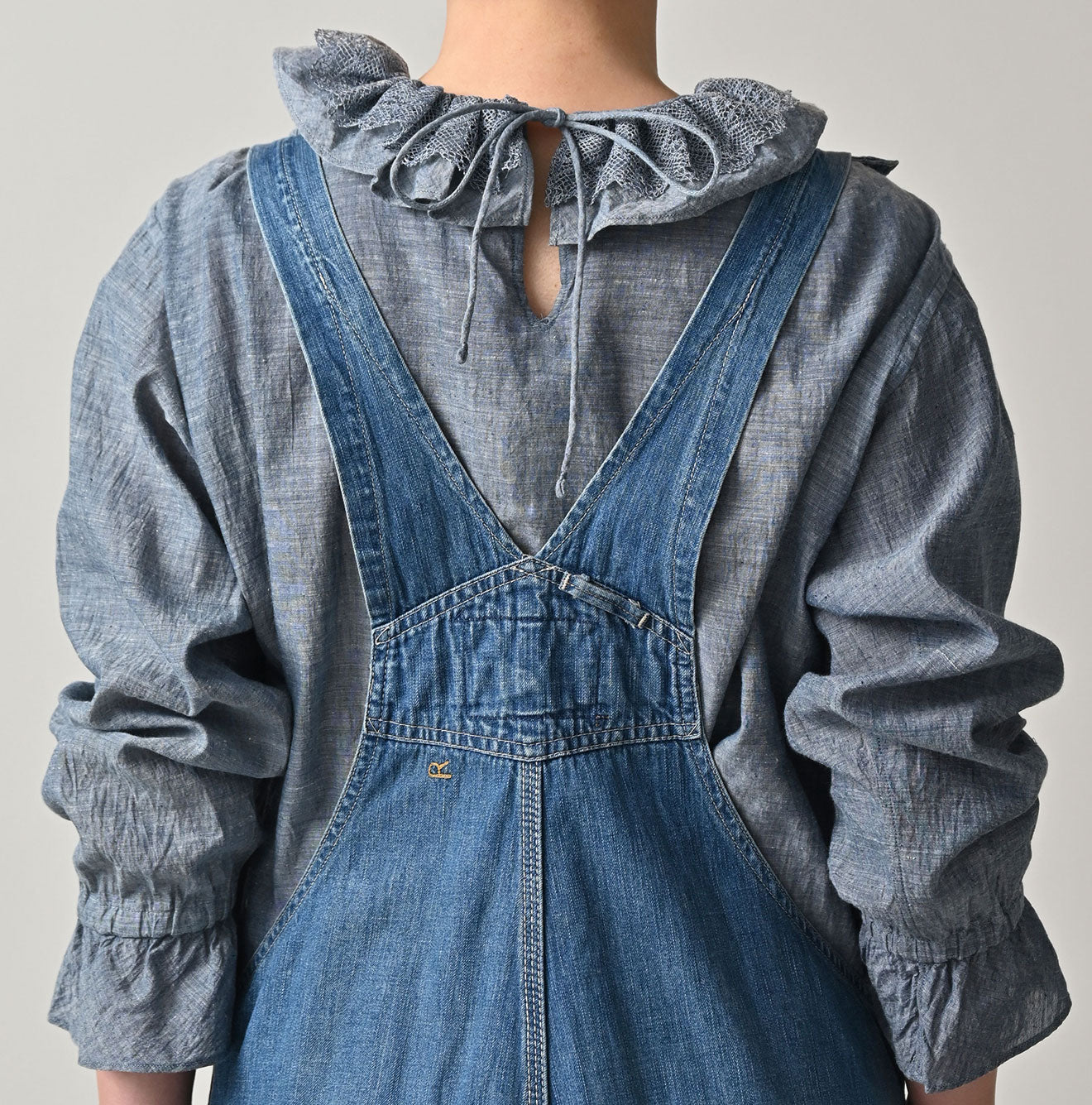 45R Mugihiko Denim 908 Appare Happy Ocean Sail Overall - Image 12
