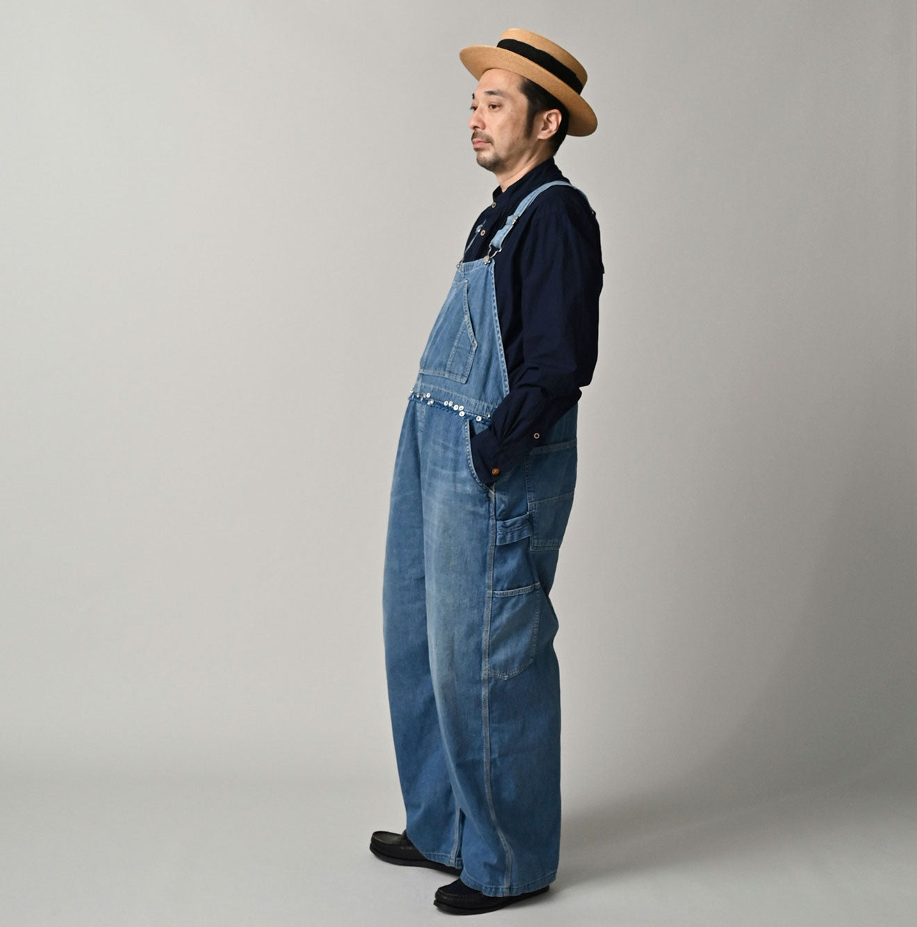 45R Mugihiko Denim 908 Appare Happy Ocean Sail Overall - Image 3