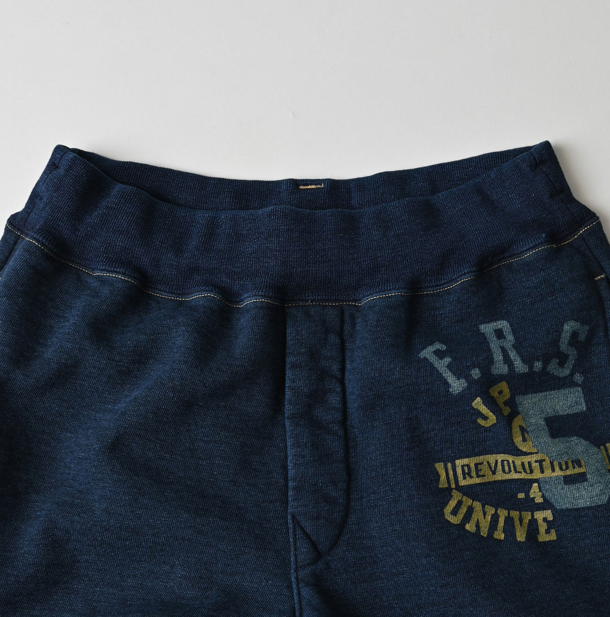 45R Indigo Heritage Cotton Fleece Sweat Pants