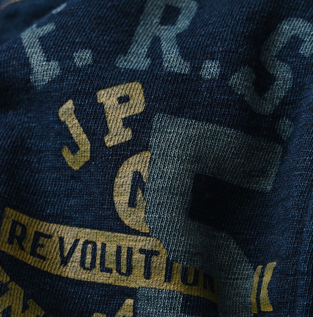 45R Indigo Heritage Cotton Fleece Sweat Pants