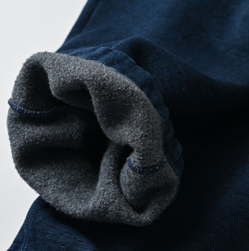 45R Indigo Heritage Cotton Fleece Sweat Pants