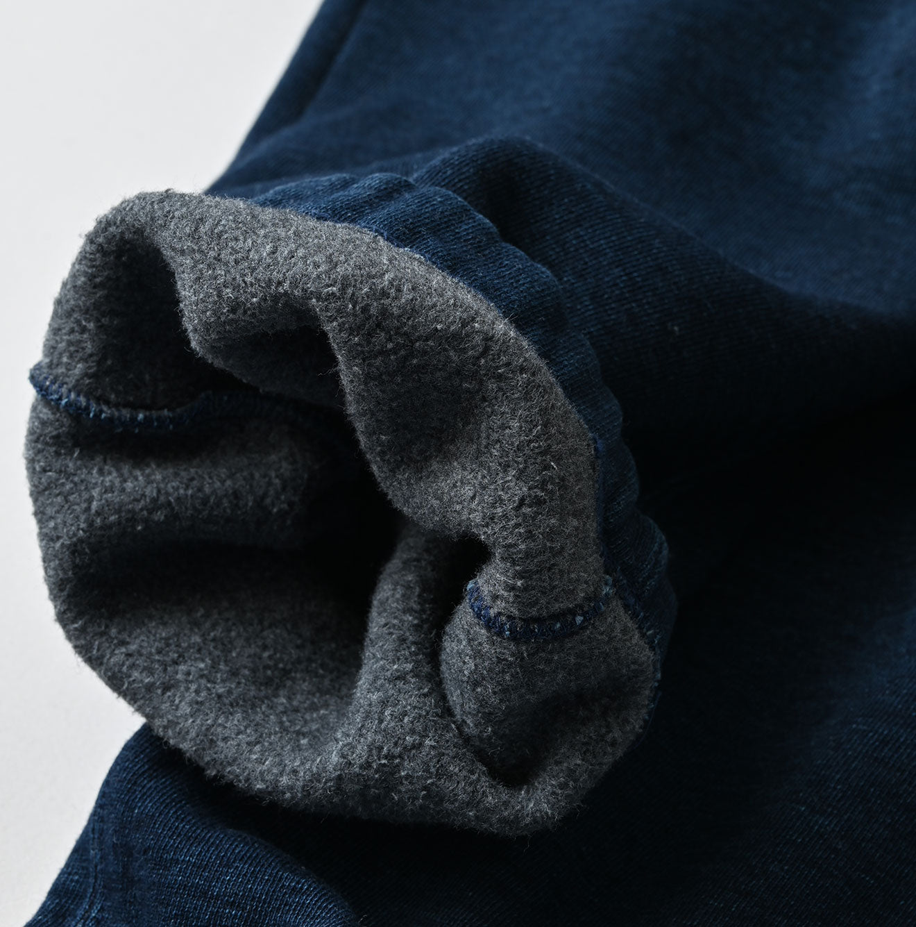 45R Indigo Heritage Cotton Fleece Sweat Pants