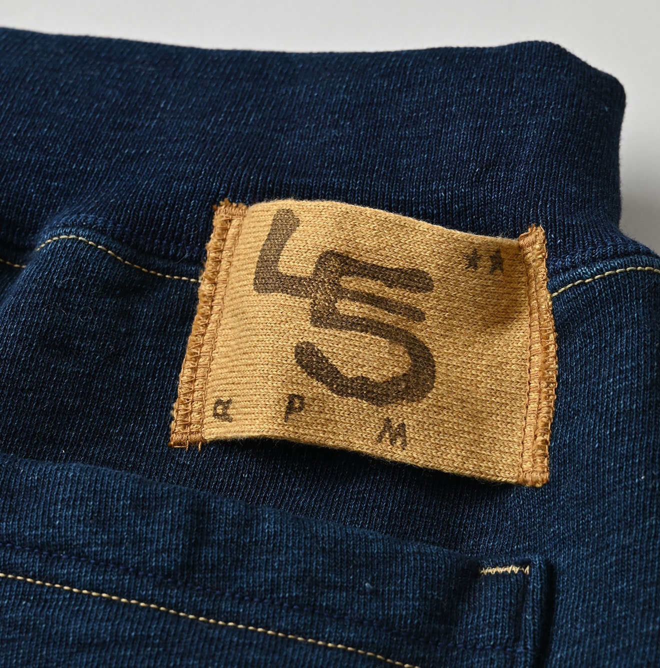 45R Indigo Heritage Cotton Fleece Sweat Pants