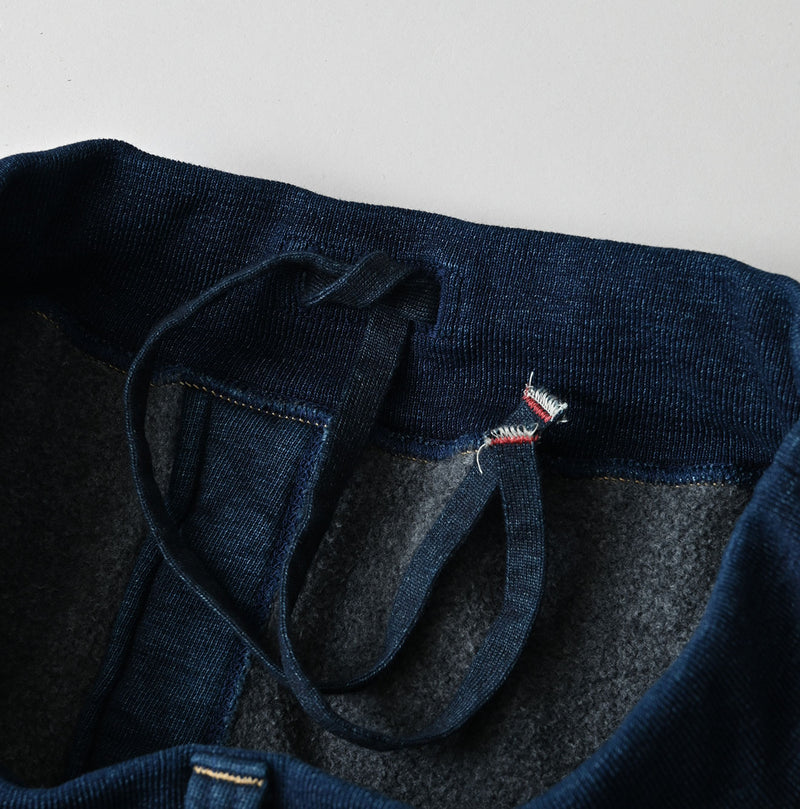 45R Indigo Heritage Cotton Fleece Sweat Pants
