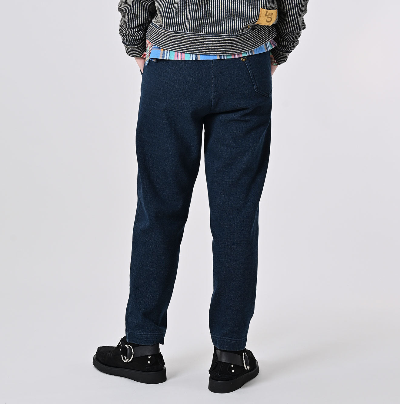 45R Indigo Cotton Fleece 908 Crosby Pants