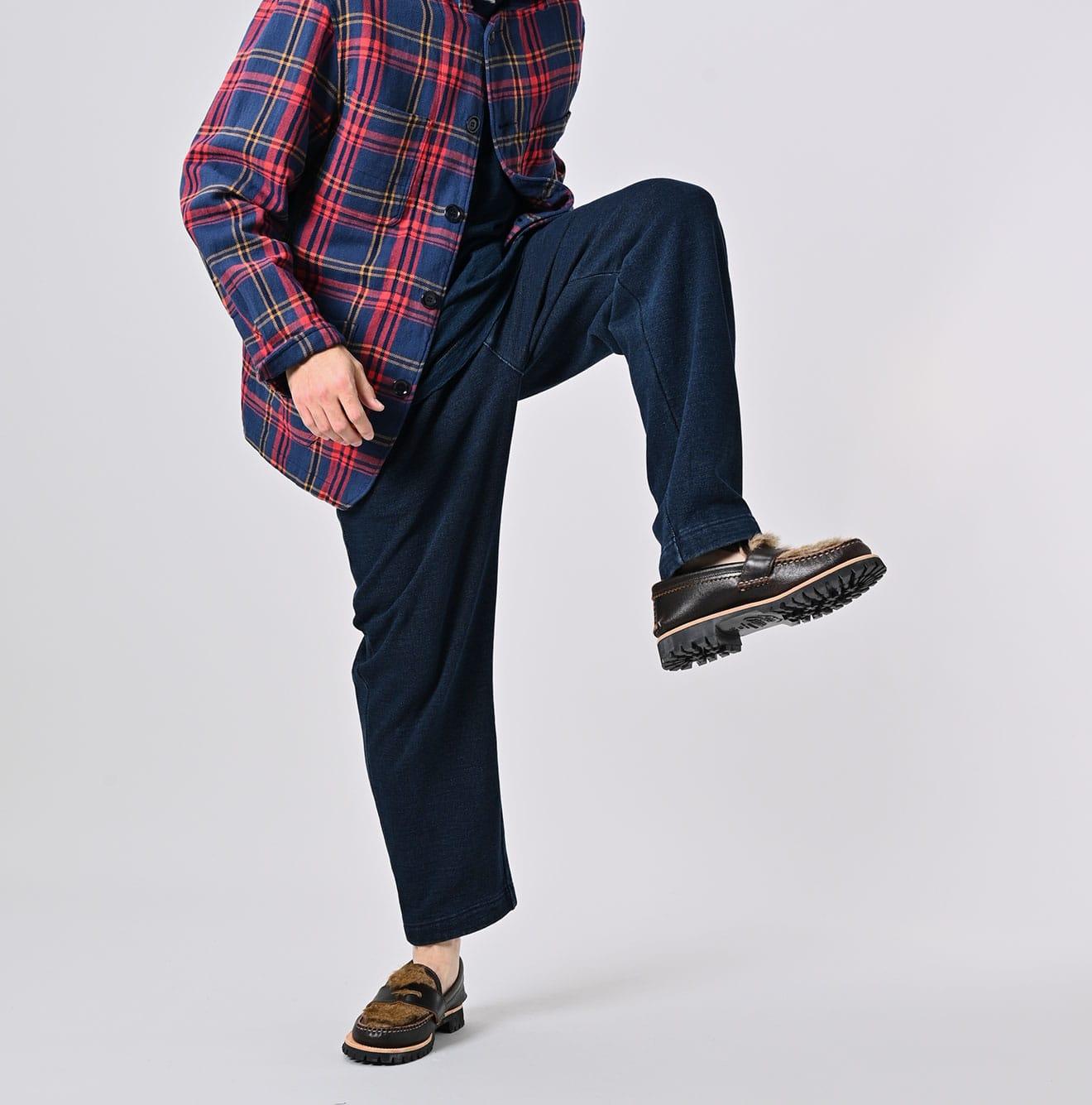 Indigo Cotton Fleece 908 Crosby Pants - 45R by 45rpm studio - Image 7