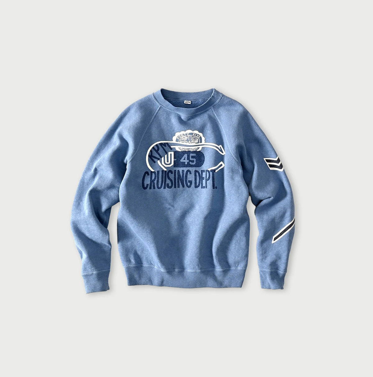 45R Cotton Fleece 908 Ocean Sweat - Image 2