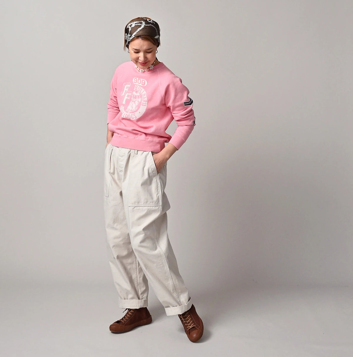 45R Cotton Fleece 908 Ocean Sweat - Image 3