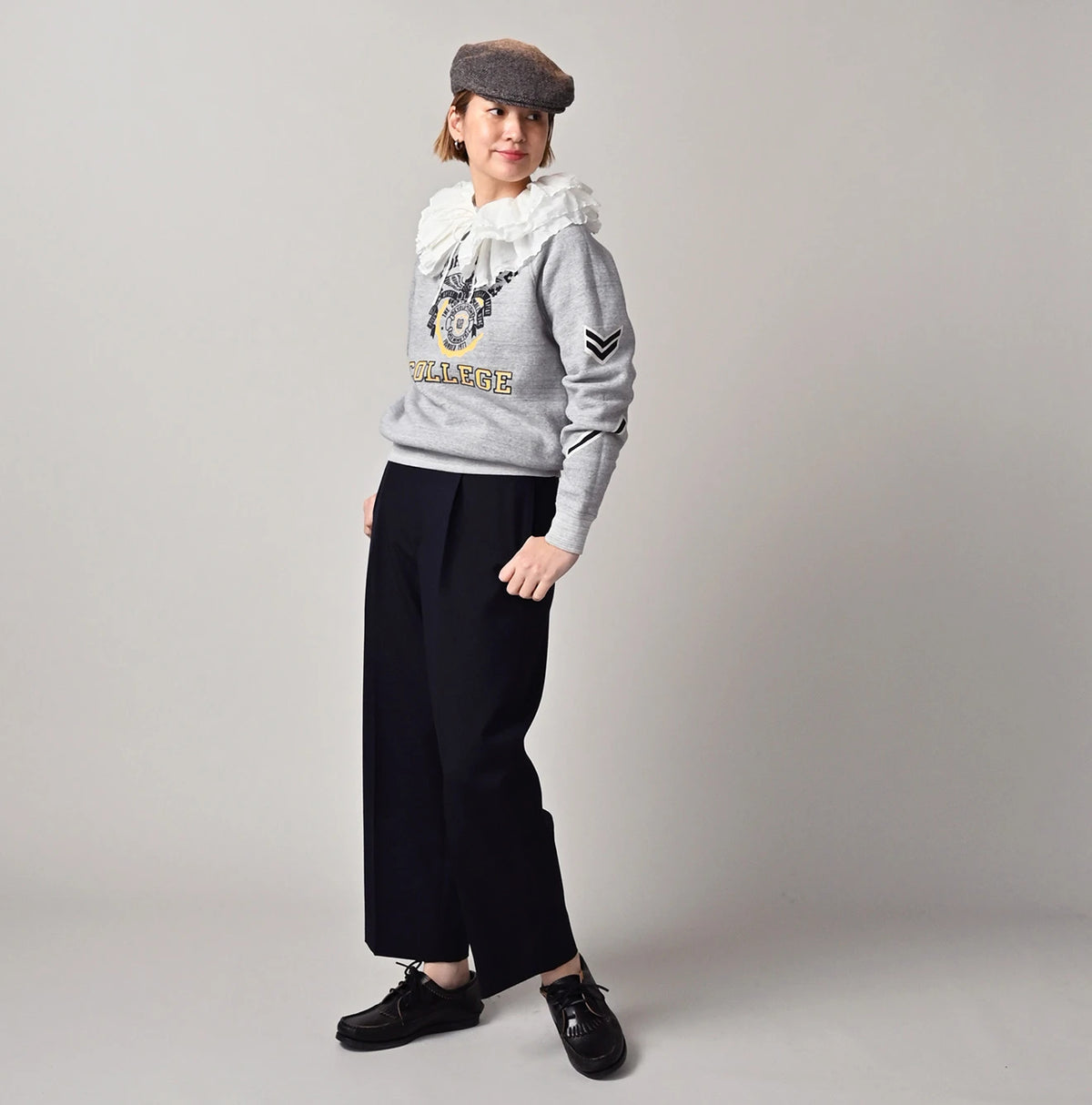 45R Cotton Fleece 908 Ocean Sweat (Top-dyed) - Image 2