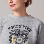 45R Cotton Fleece 908 Ocean Sweat (Top-dyed)