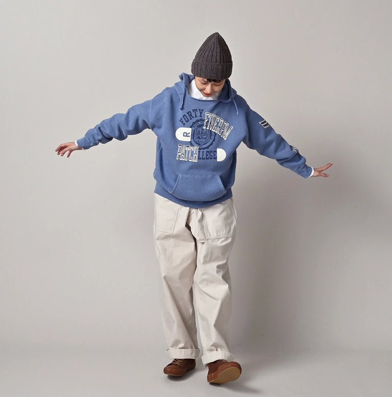 45R Cotton Fleece 908 Ocean Hoodie - Image 2