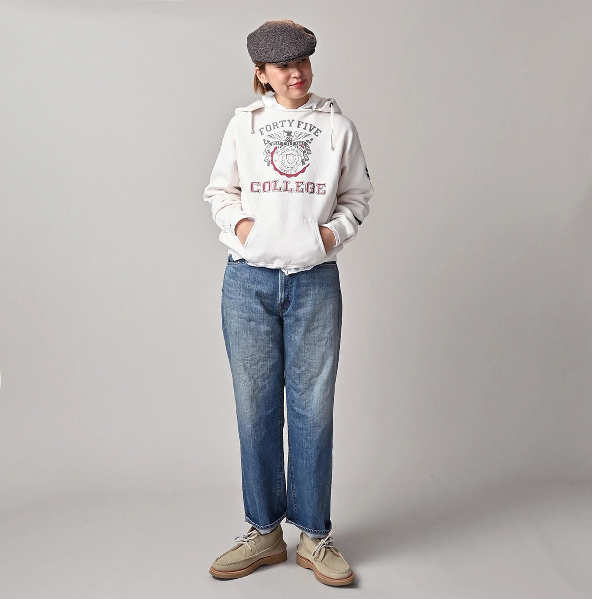 45R Cotton Fleece 908 Ocean Hoodie