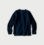 45R Indigo Cotton Fleece 908 Henley