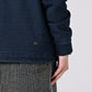 45R Indigo Cotton Fleece 908 8-knot Shawl Blouson