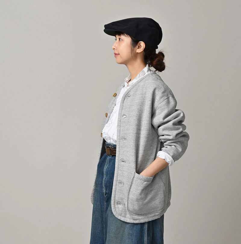 45R Heritage Cotton Fleece 908 Binder Cardigan (Top-dyed) - Image 5