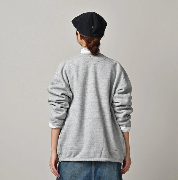 45R Heritage Cotton Fleece 908 Binder Cardigan (Top-dyed)