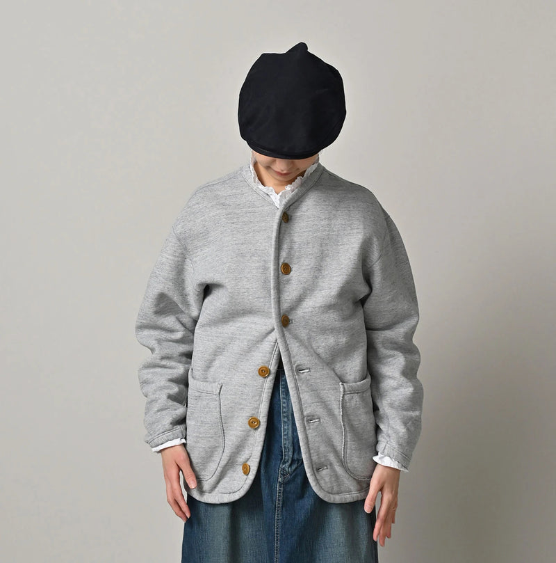 45R Heritage Cotton Fleece 908 Binder Cardigan (Top-dyed) - Image 7