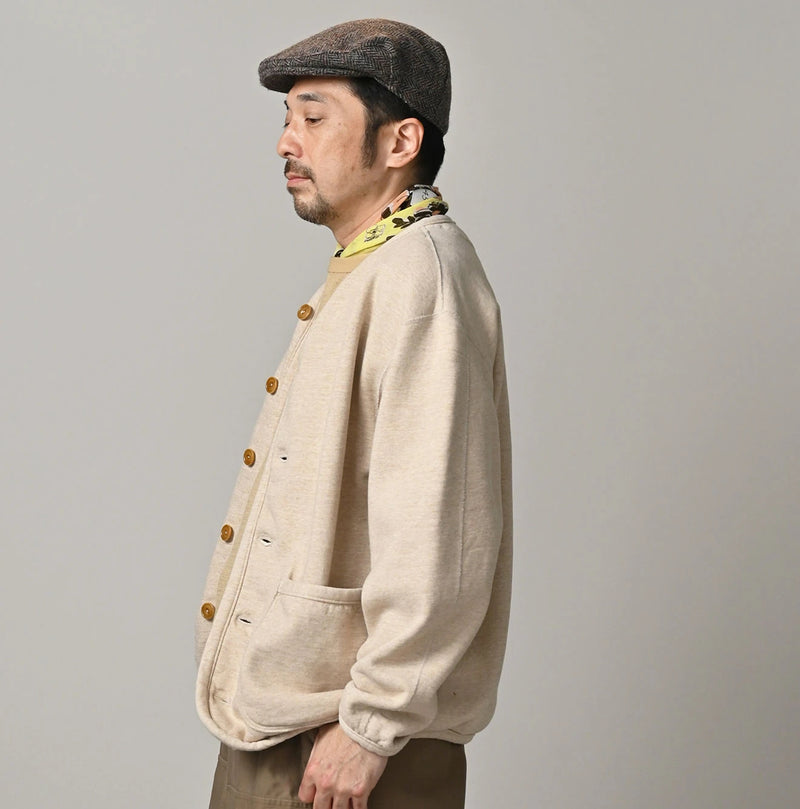 45R Heritage Cotton Fleece 908 Binder Cardigan (Top-dyed) - Image 9