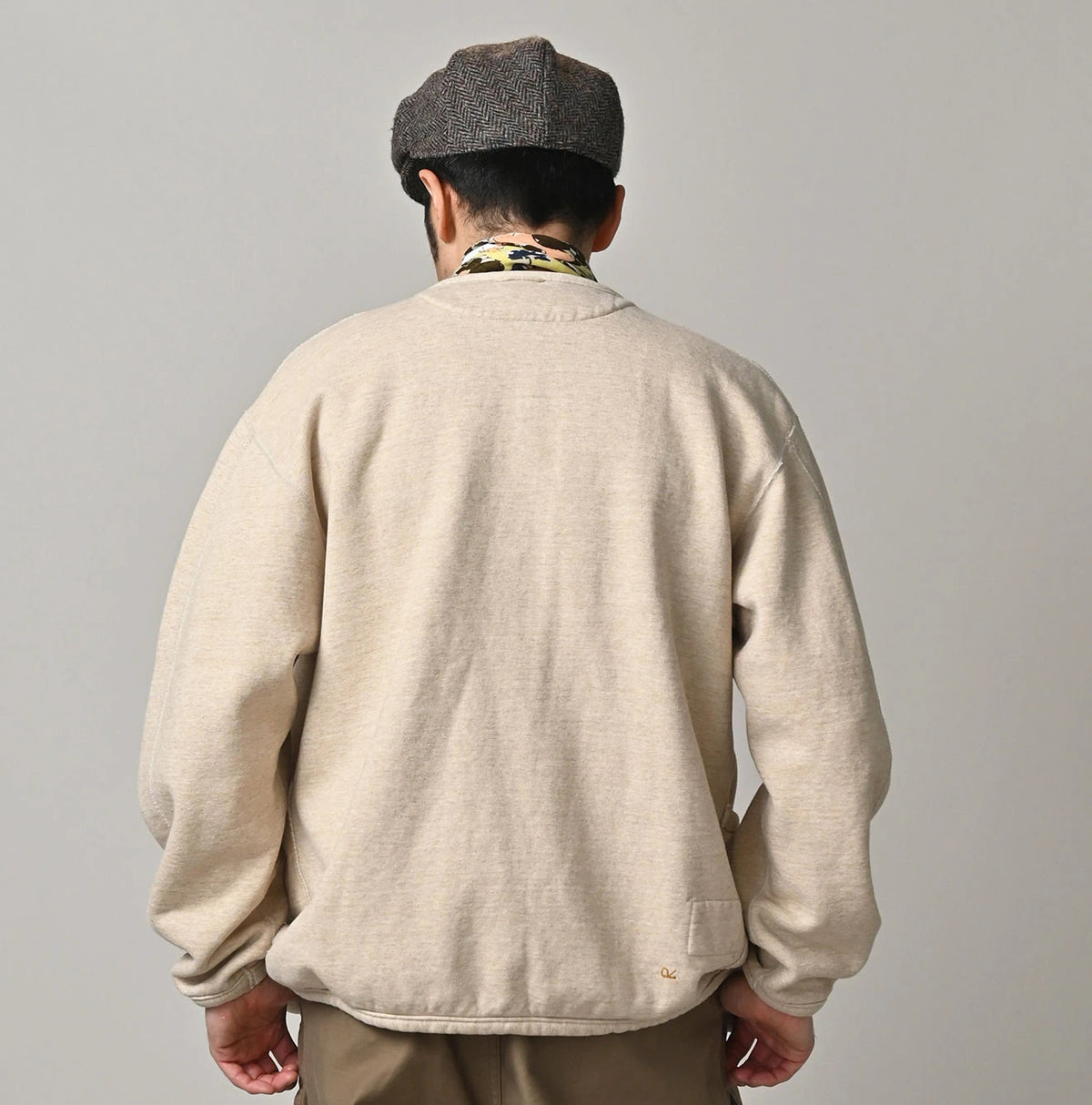 45R Heritage Cotton Fleece 908 Binder Cardigan (Top-dyed) - Image 10