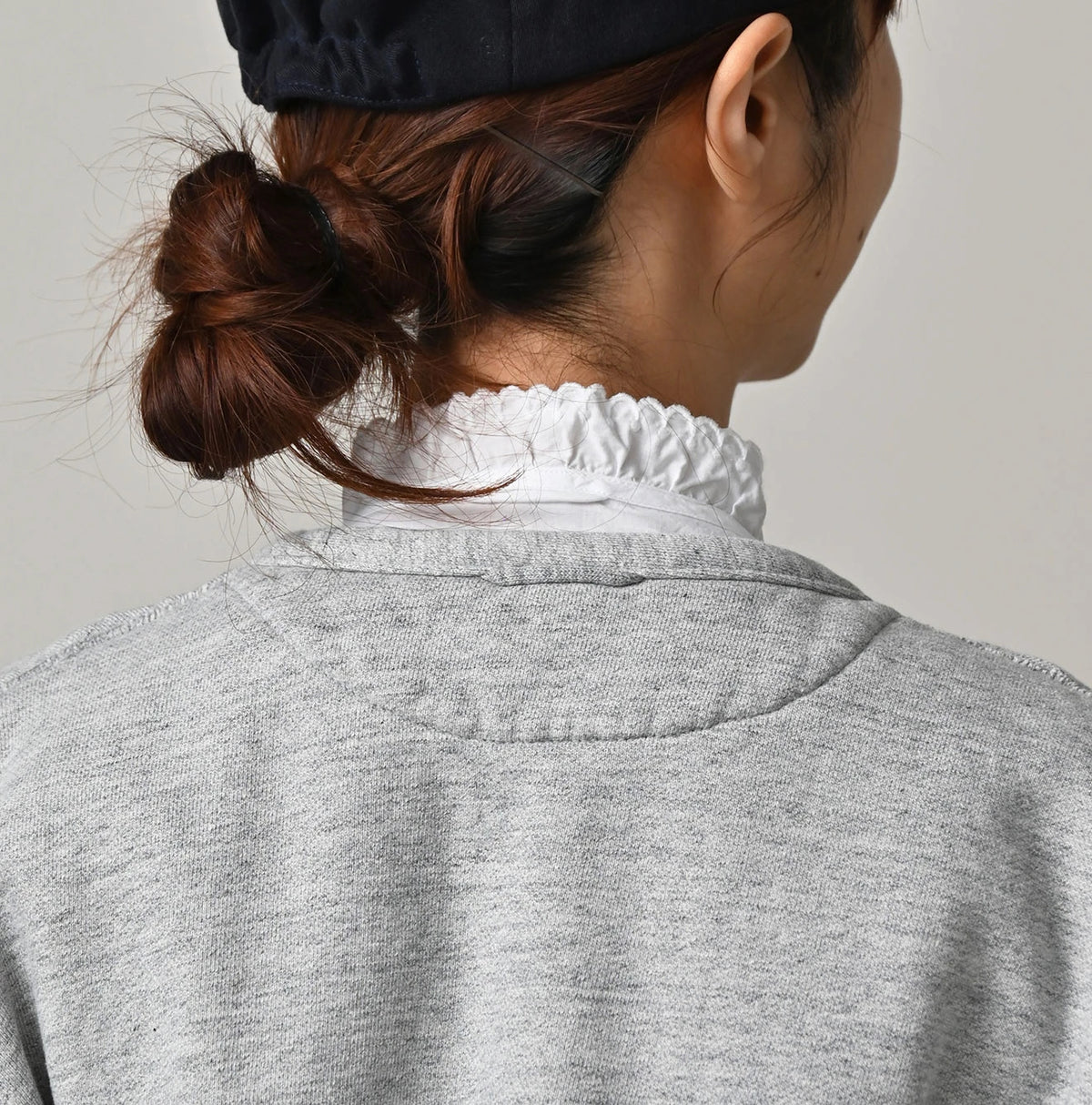 45R Heritage Cotton Fleece 908 Binder Cardigan (Top-dyed)