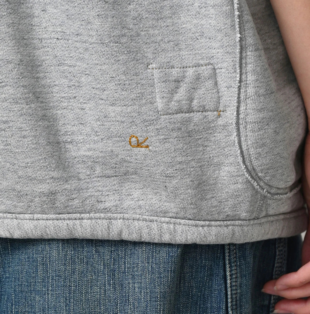 45R Heritage Cotton Fleece 908 Binder Cardigan (Top-dyed)