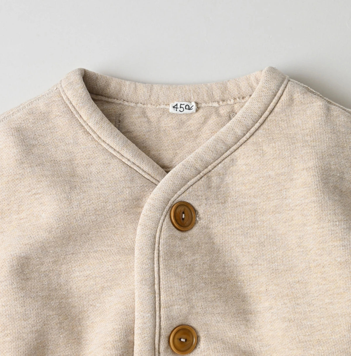 45R Heritage Cotton Fleece 908 Binder Cardigan (Top-dyed)