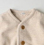 45R Heritage Cotton Fleece 908 Binder Cardigan (Top-dyed)