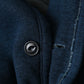 45R Indigo Heritage Cotton Fleece Binder Cardigan