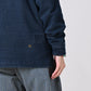 45R Indigo Cotton Fleece 908 8-knot Shawl Blouson