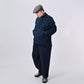 45R Indigo Cotton Fleece 908 8-knot Shawl Blouson