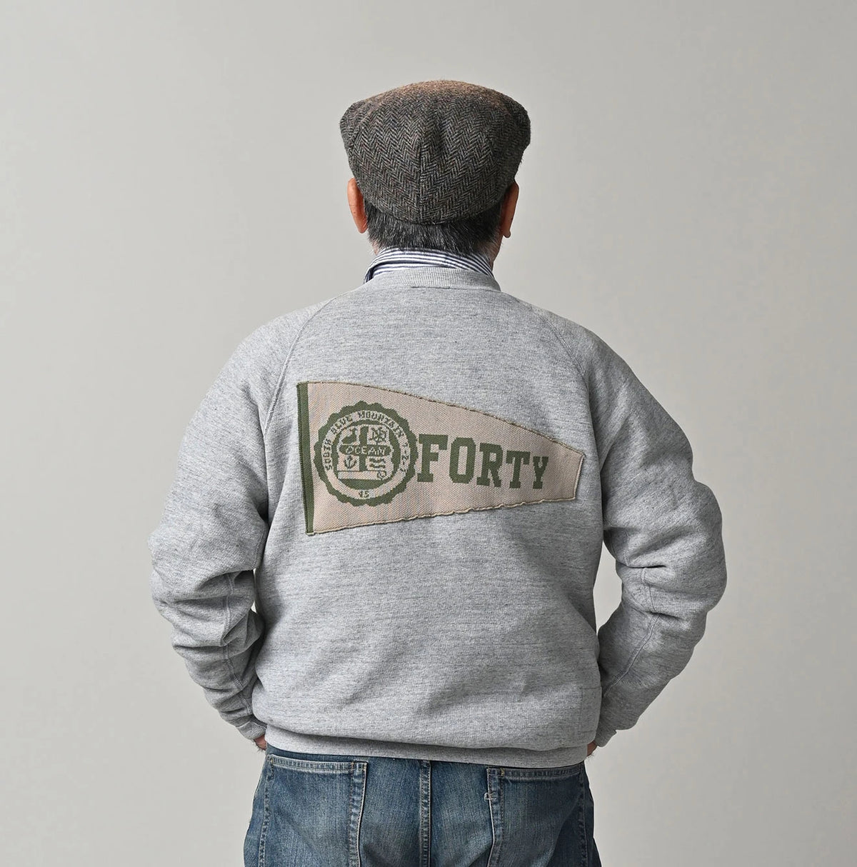 45R Cotton Fleece 908 Patch Sweat
