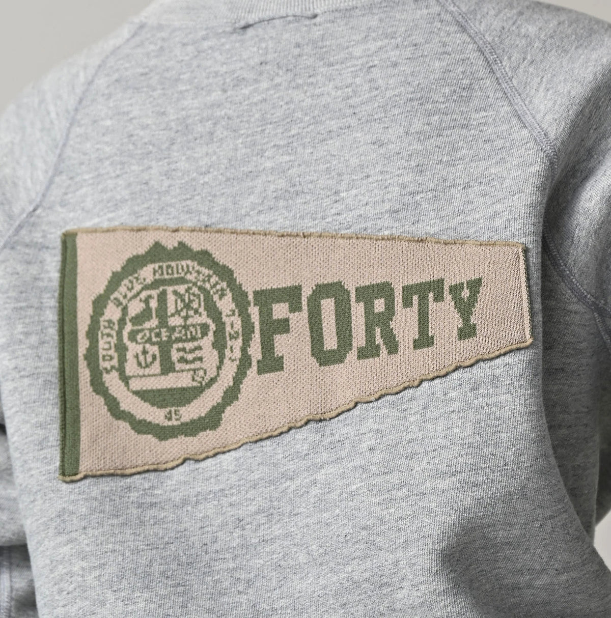 45R Cotton Fleece 908 Patch Sweat