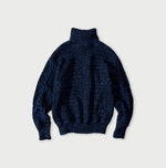 45R Indigo Tamatebako Turtleneck