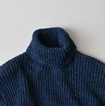 45R Indigo Tamatebako Turtleneck