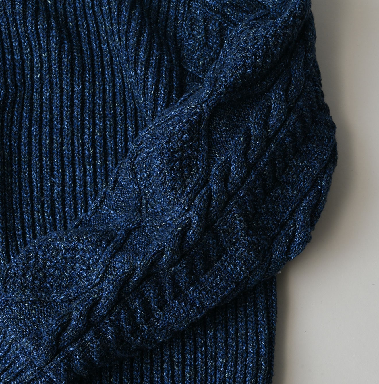 45R Indigo Tamatebako Turtleneck - Image 19