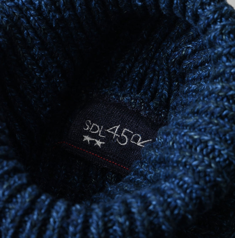 45R Indigo Tamatebako Turtleneck - Image 22