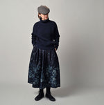 45R Indigo Tamatebako Turtleneck