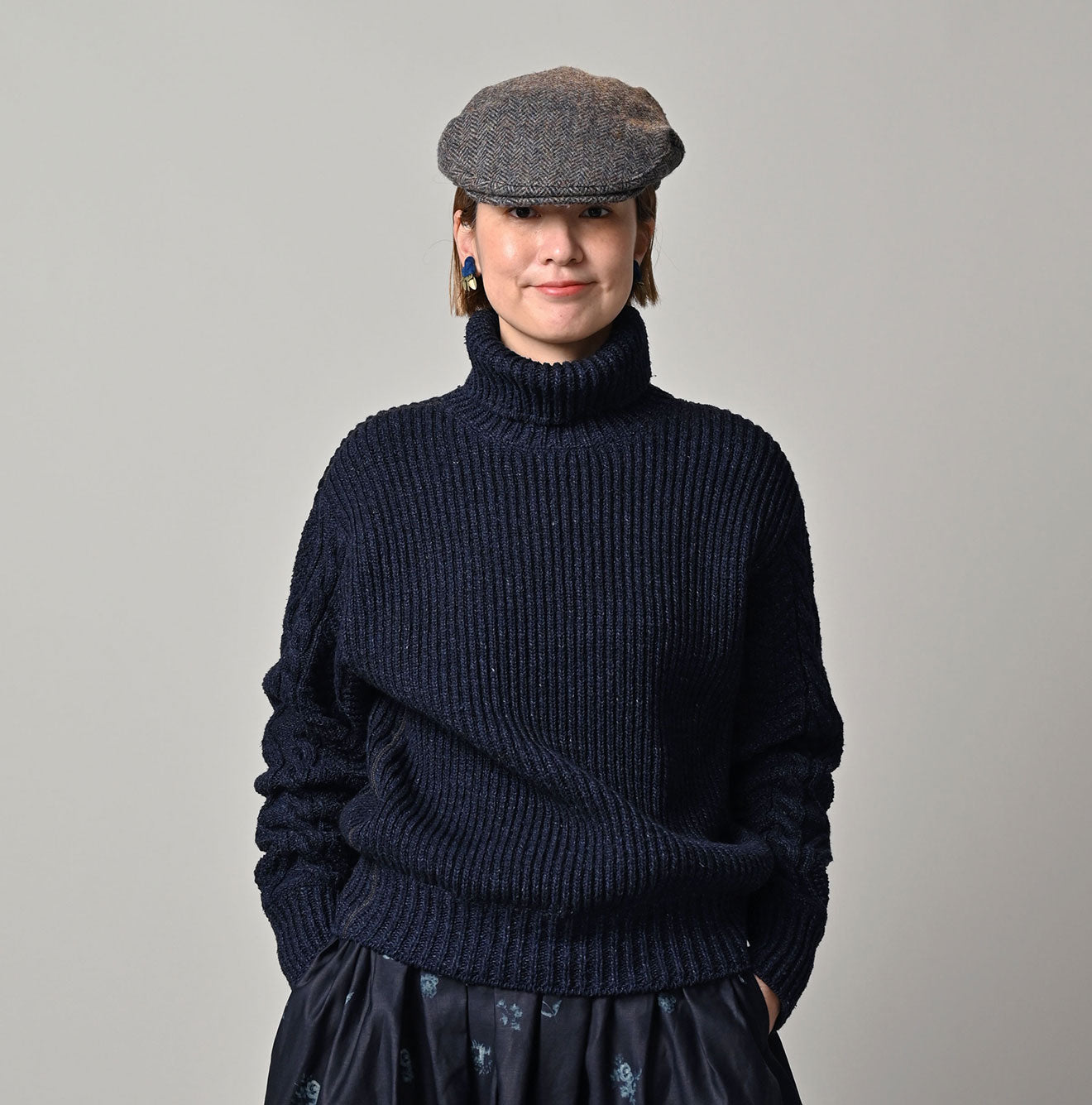 45R Indigo Tamatebako Turtleneck - Image 8