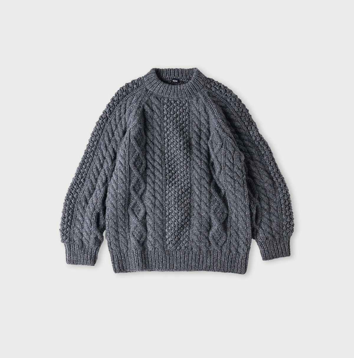 45R Cashmere 908 Aran Sweater - Image 1