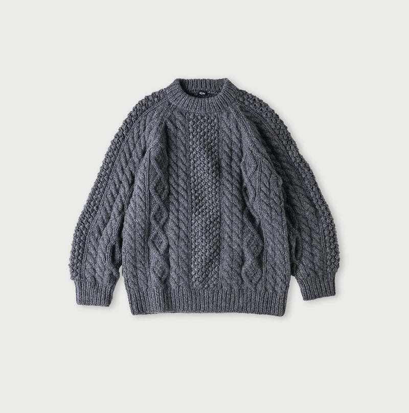 45R Cashmere 908 Aran Sweater - Image 1